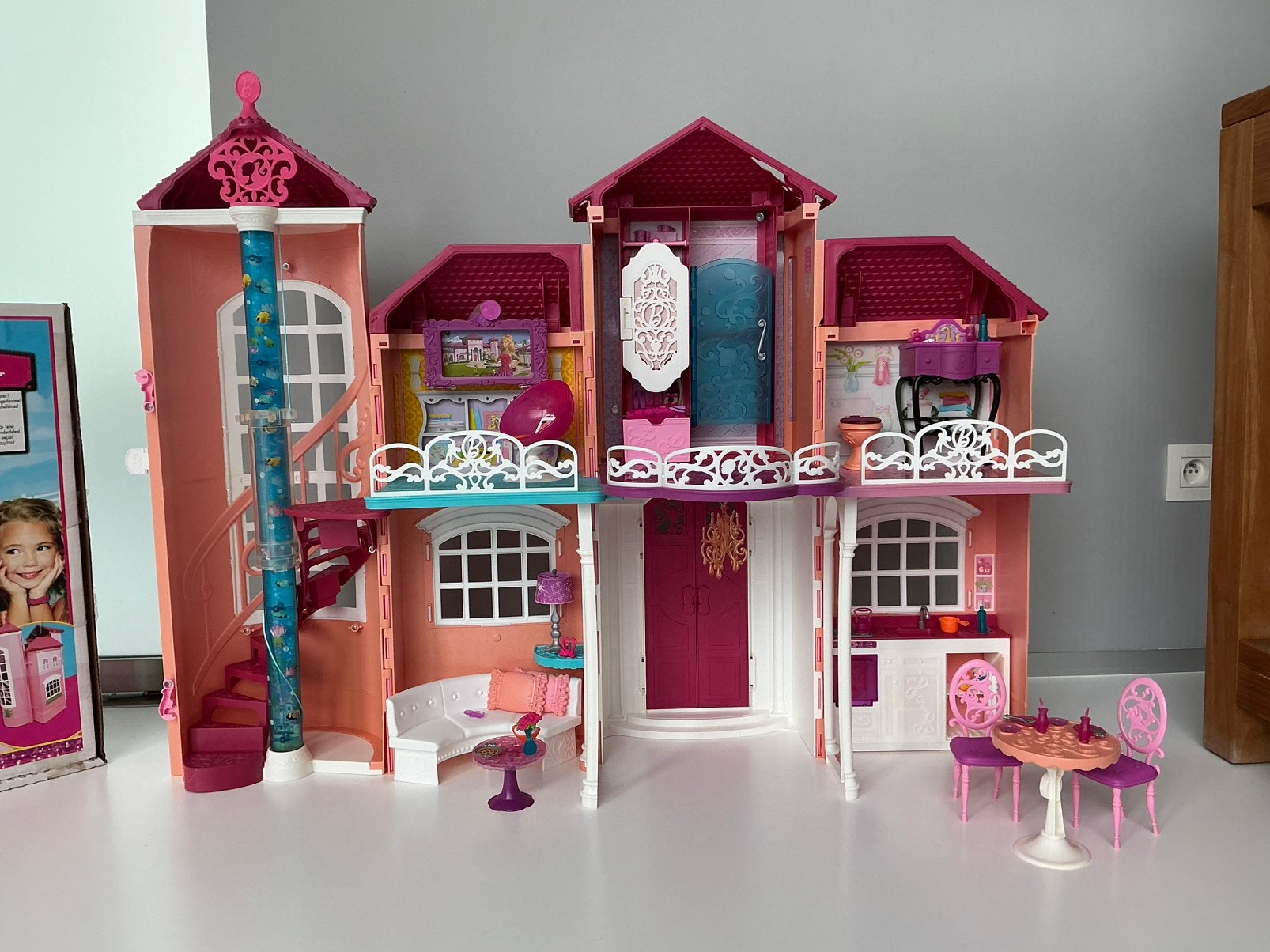 Barbie Malibu huis, Ophalen, Gebruikt, Poppenhuis
