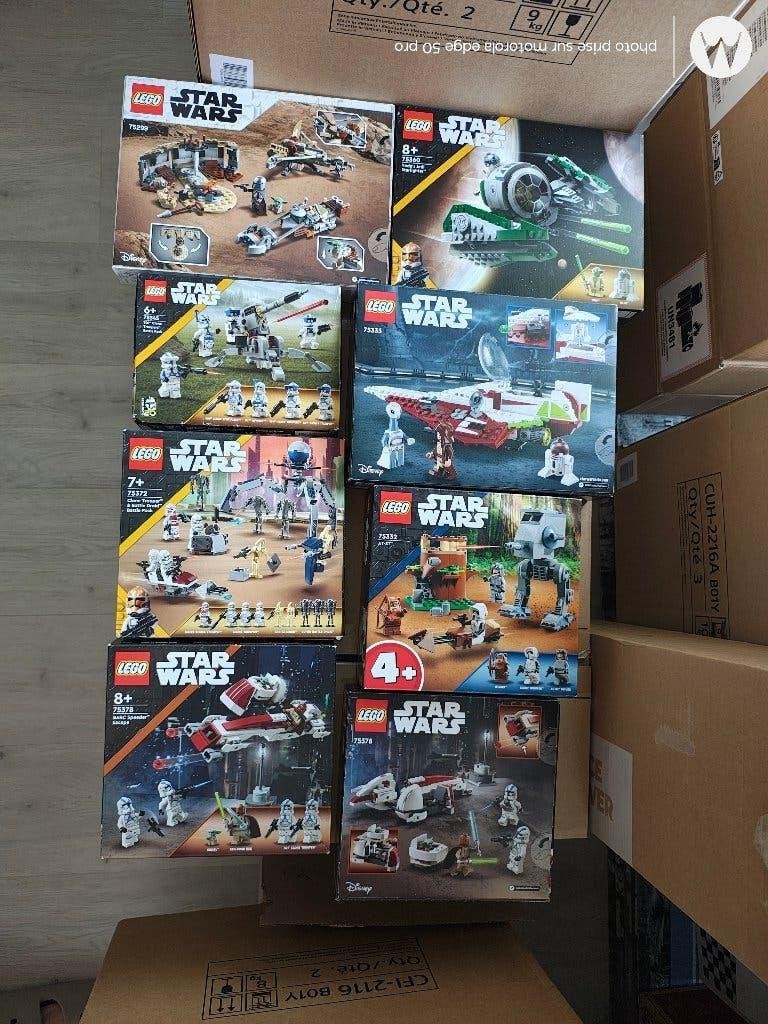 Lot 8 Lego Star Wars neufs, Ophalen of Verzenden, Nieuw, Lego, Star Wars