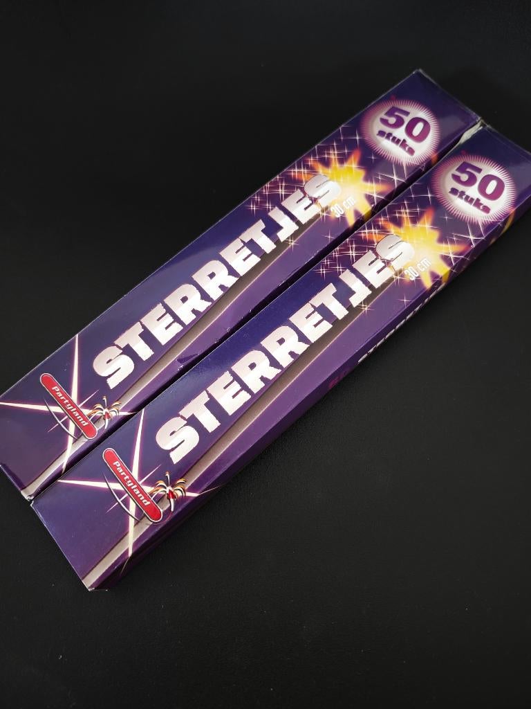 Vuurwerkstokjes extra lang (30 cm) / per doos van 50, Ophalen of Verzenden, Nieuw