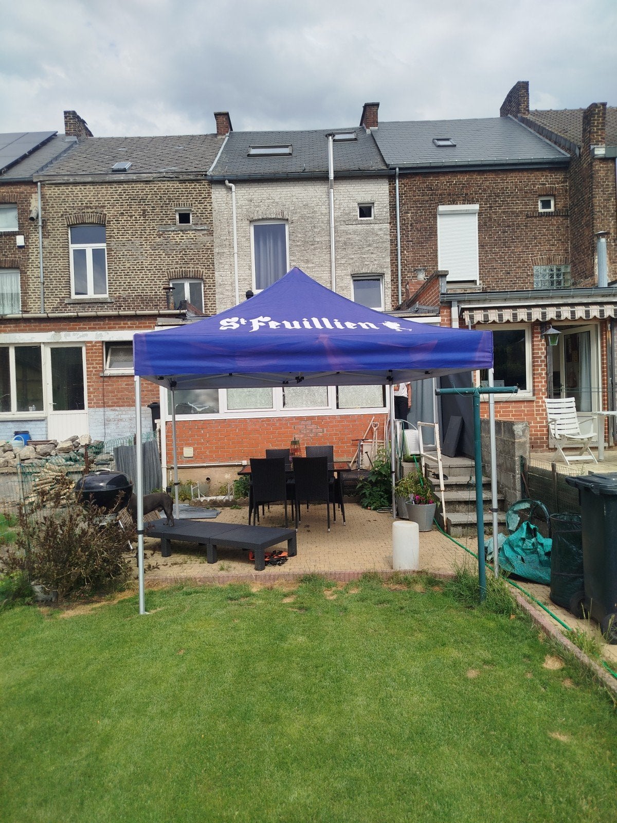 Tonnelles de jardin 3 mètres par 3 mètres, Tuin en Terras, Partytenten, Ophalen, Gebruikt, Opvouwbaar, 2 meter of meer