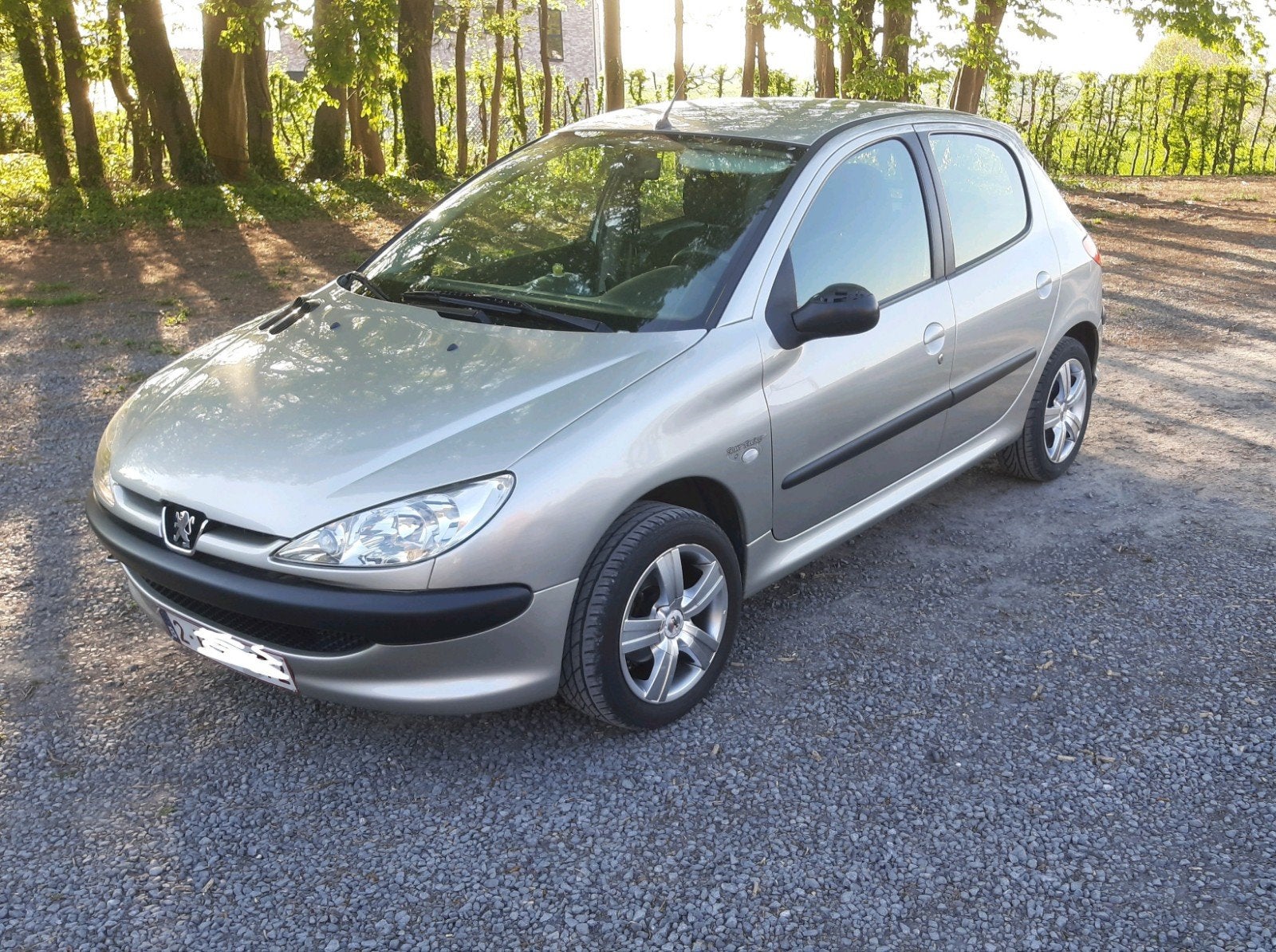 Peugeot 206 1.4i (2004) - Défaut moteur/Courroie de distribu, Achat, Bluetooth, Essence, Gris