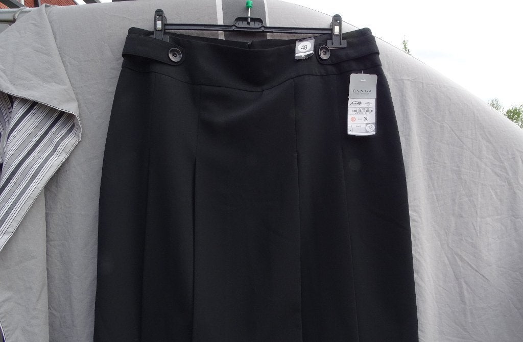 Mooie Zwarte rok maat 48 CANDA collectie, Nieuw, Zwart, Maat 46/48 (XL) of groter, Nieuw, Ophalen of Verzenden