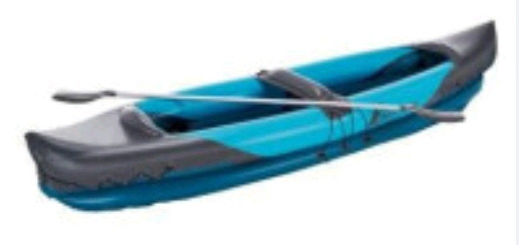 Kayak gonflable Inshore 335x pour 2 personnes avec pagaies, Sports nautiques & Bateaux, Canoës, Enlèvement ou Envoi