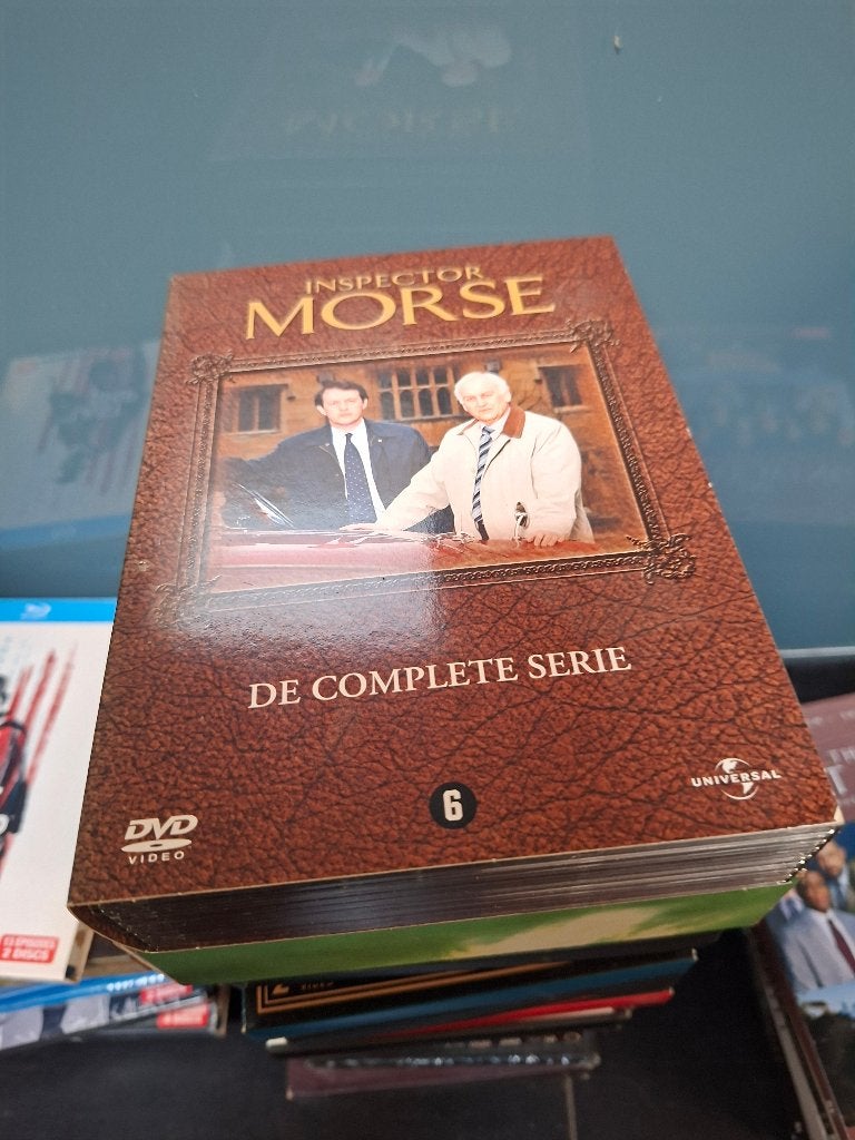 dvd - inspector morse - de complete serie - 8 dvd - doos 10, Engels, Misdaad, Ophalen of Verzenden, Zo goed als nieuw