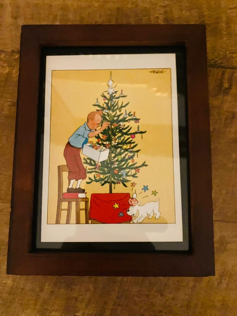 Kuifje, Bobbie & kerstboom, Verzamelen, Ophalen of Verzenden, Kuifje, Zo goed als nieuw