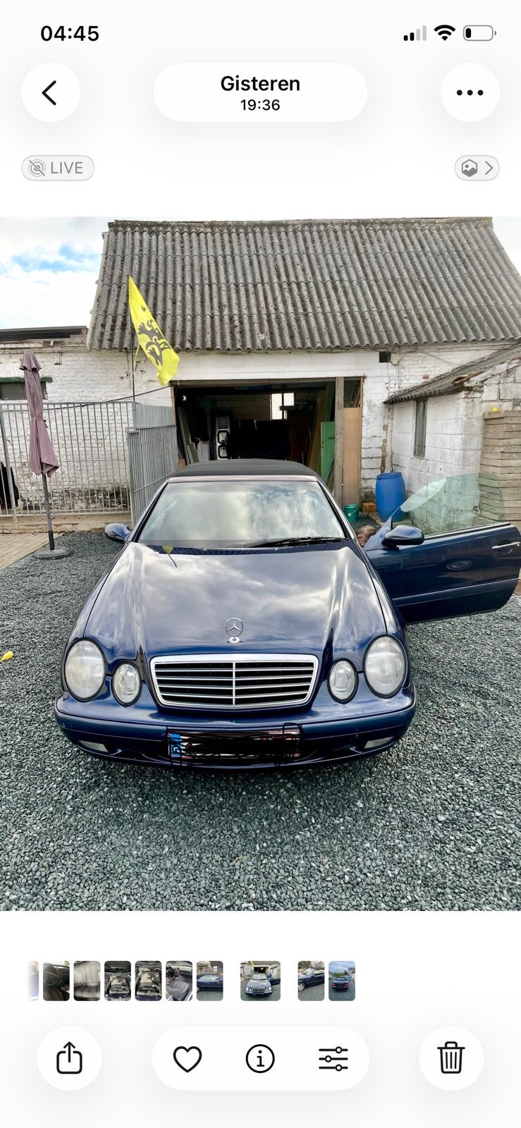 Mercedes clk200, Autos, Mercedes-Benz, 100 kW, Achat, Cabriolet, Noir