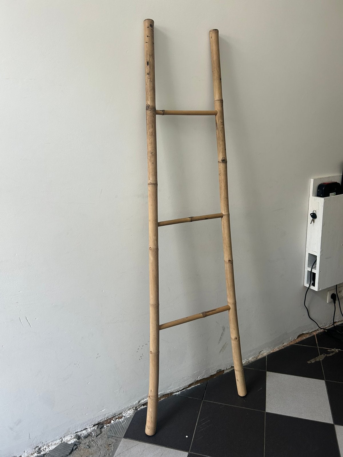 Decoratieve ladder - handdoekladder, Ophalen, Zo goed als nieuw