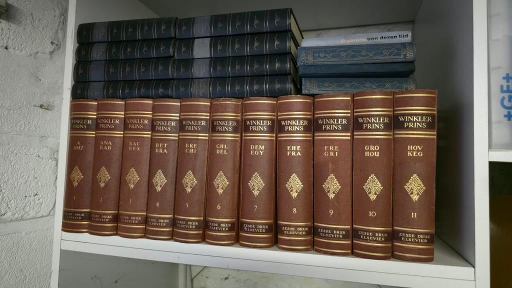 Oude encyclopedie, Boeken, Ophalen