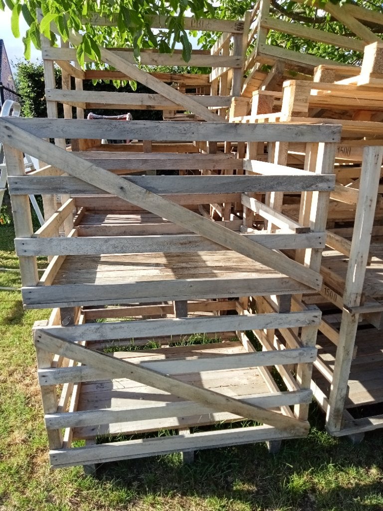 Houten bakken,kratten,, Jardin & Terrasse, Palissades, Enlèvement, Comme neuf, Bois