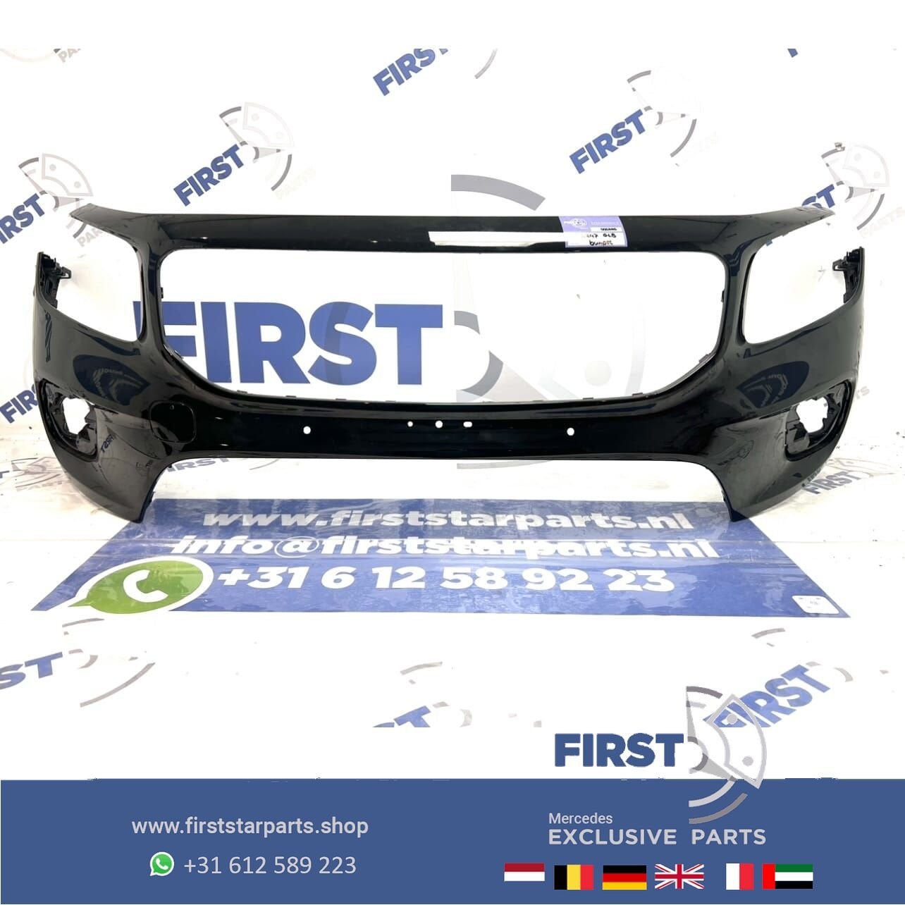 (W247) X247 GLB KLASSE VOORBUMPER ZWART 2019-2024 X247 GLB K, Utilisé, -, Avant, -