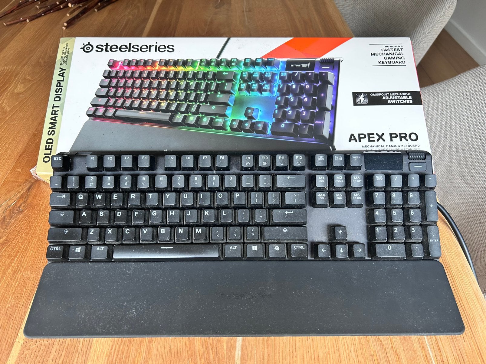 Apex Pro Full Size met OLED Smart Display, Ophalen, Gebruikt