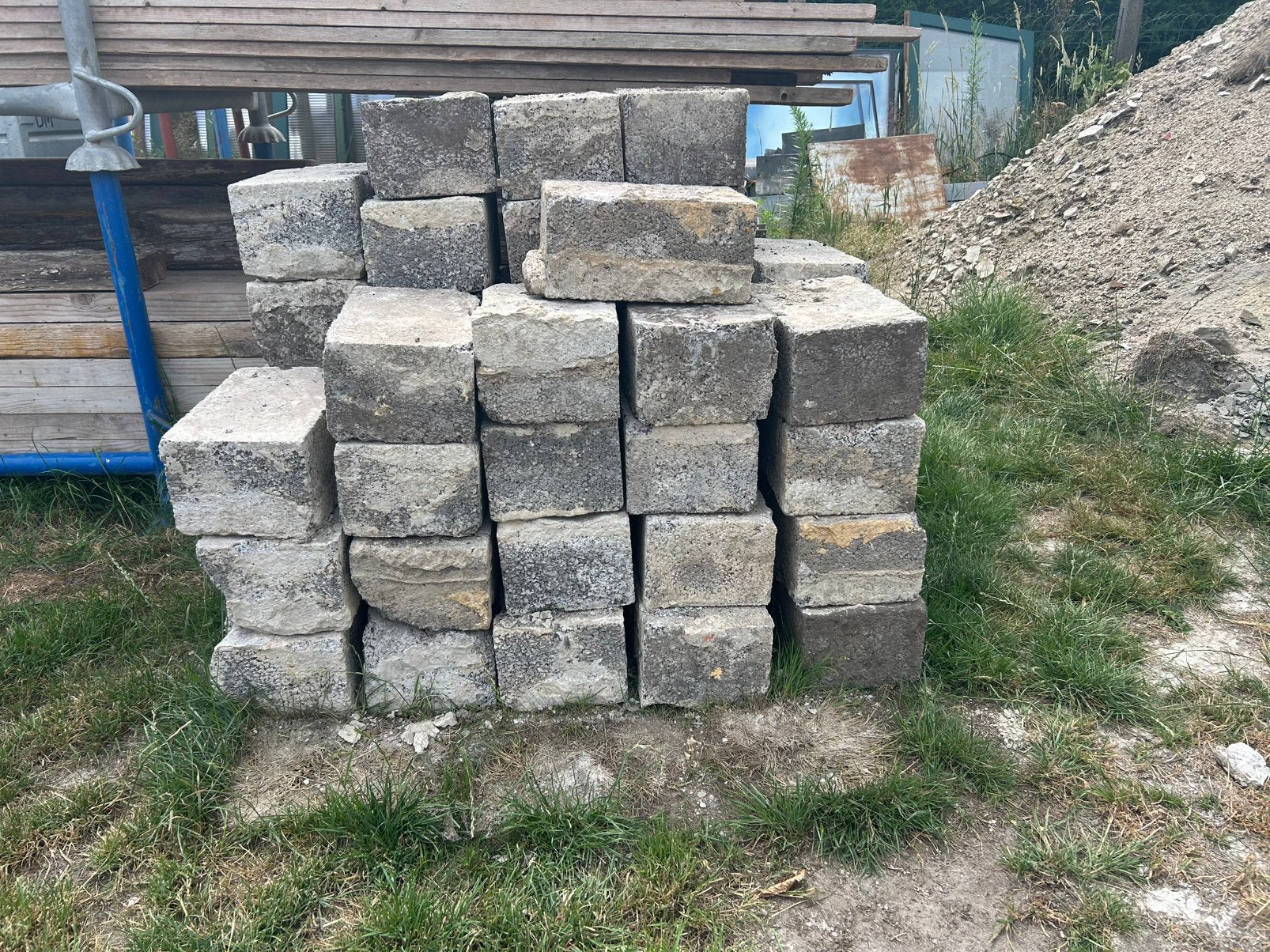 Betonstenen, Ophalen, Gebruikt, Beton, Overige typen