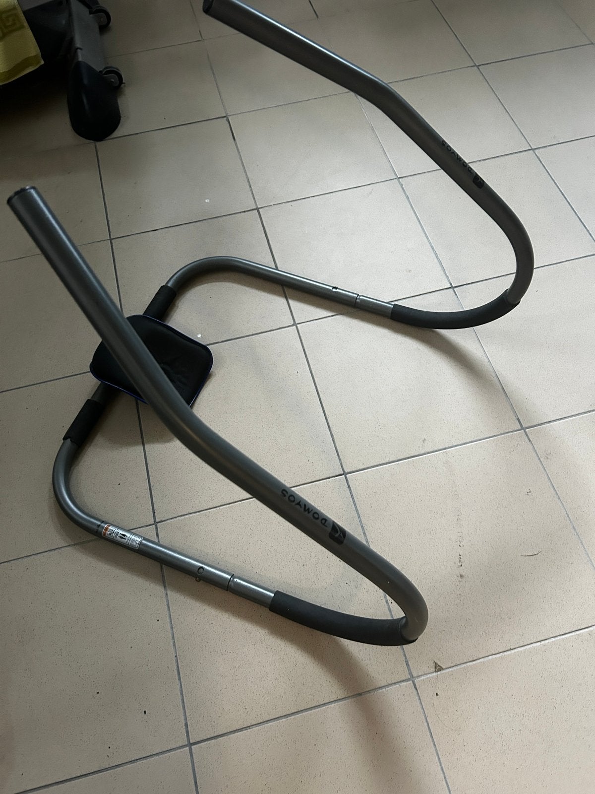 Buikspiertrainer, Ophalen