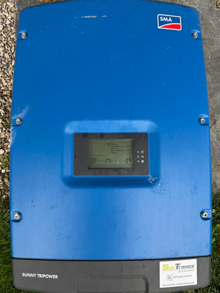 SMA Sunny Tripower  STP 7000TL-20  perfect werkend, Enlèvement, Utilisé, Système complet, 200 watts-crêtes ou plus
