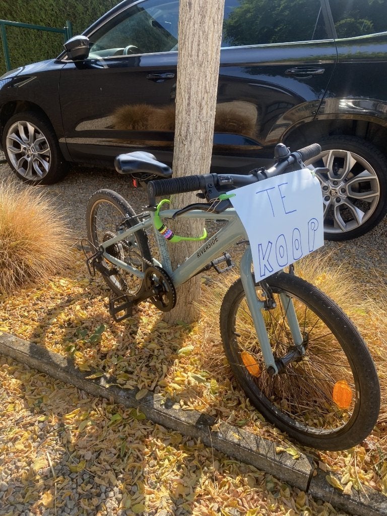Fiets Jongens 20 inch, Fietsen en Brommers, Ophalen, Velgrem, Zo goed als nieuw, Btwin Decathlon