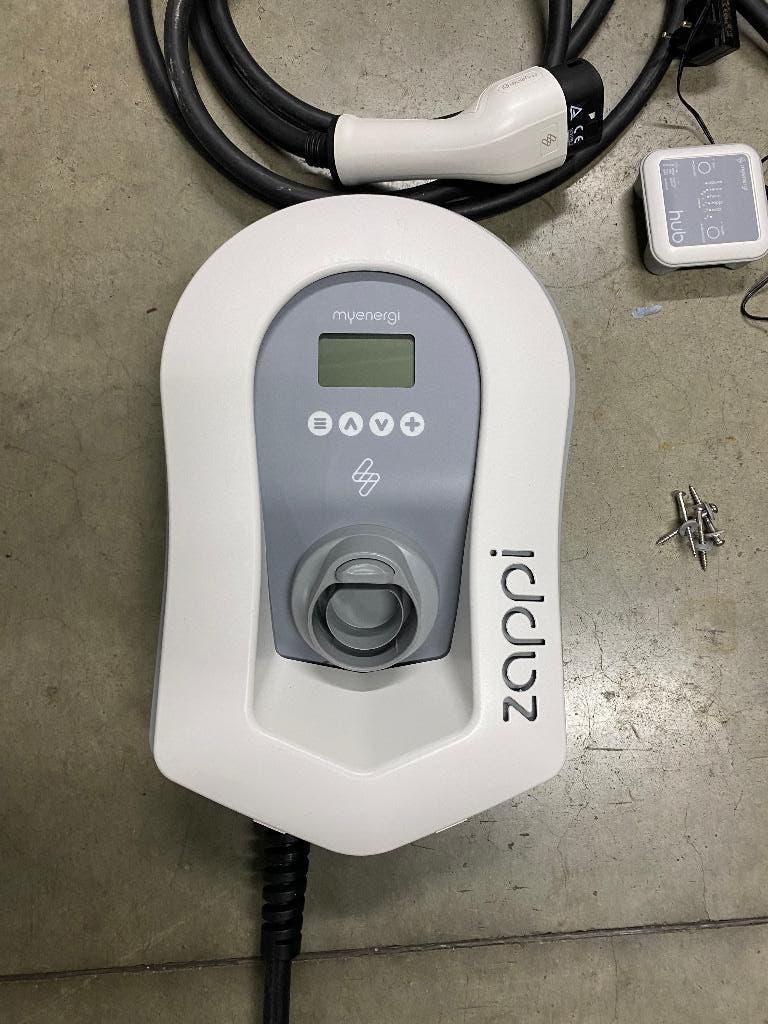 Zappi laadpaal 3-fasig 22KW, Enlèvement ou Envoi, Comme neuf, Borne de recharge