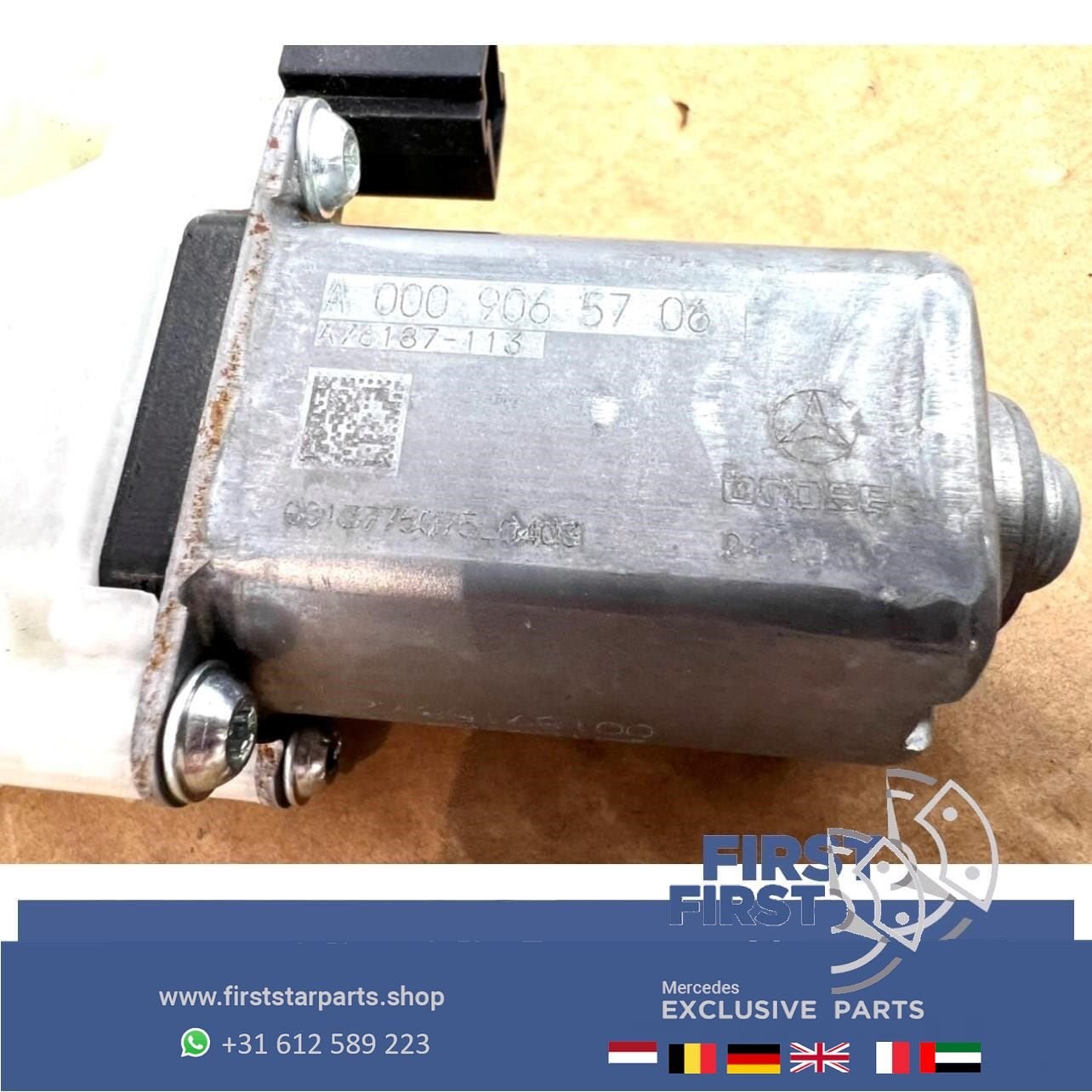 A000906281064 W177 V177 RAAM MOTOR LINKS / RECHTS AANDRIJFMO, Autos : Pièces & Accessoires, Utilisé, -, -, Enlèvement ou Envoi