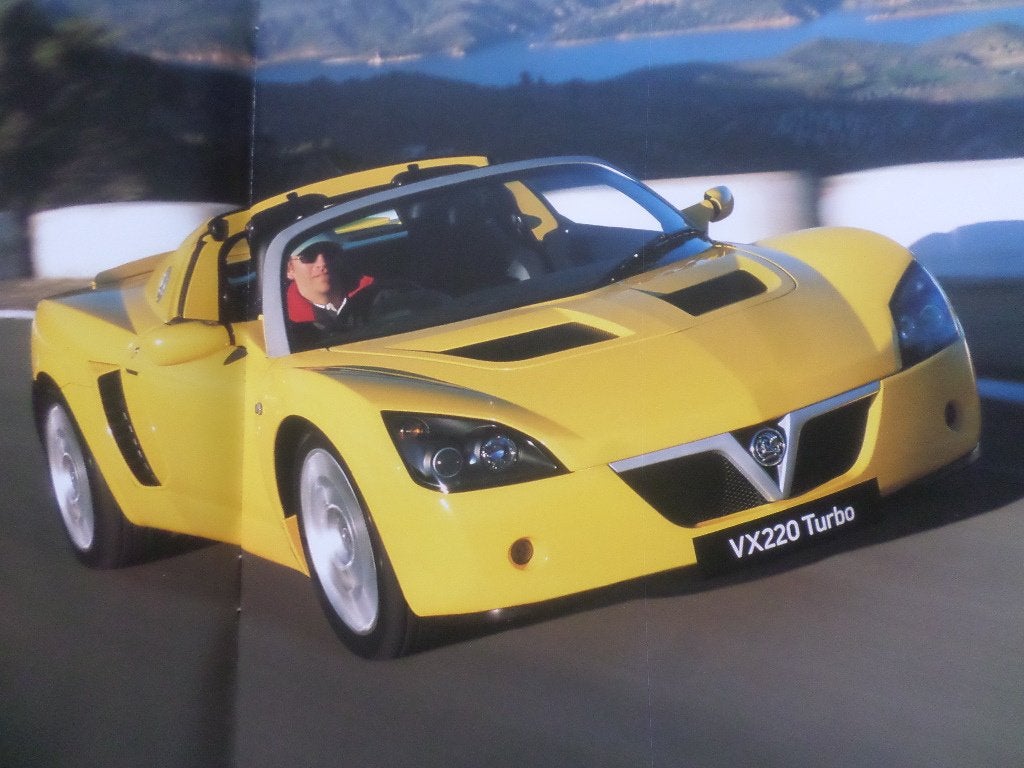 Vauxhall VX 220 - Opel Speedster 2003 Brochure, Boeken, Ophalen of Verzenden, Opel