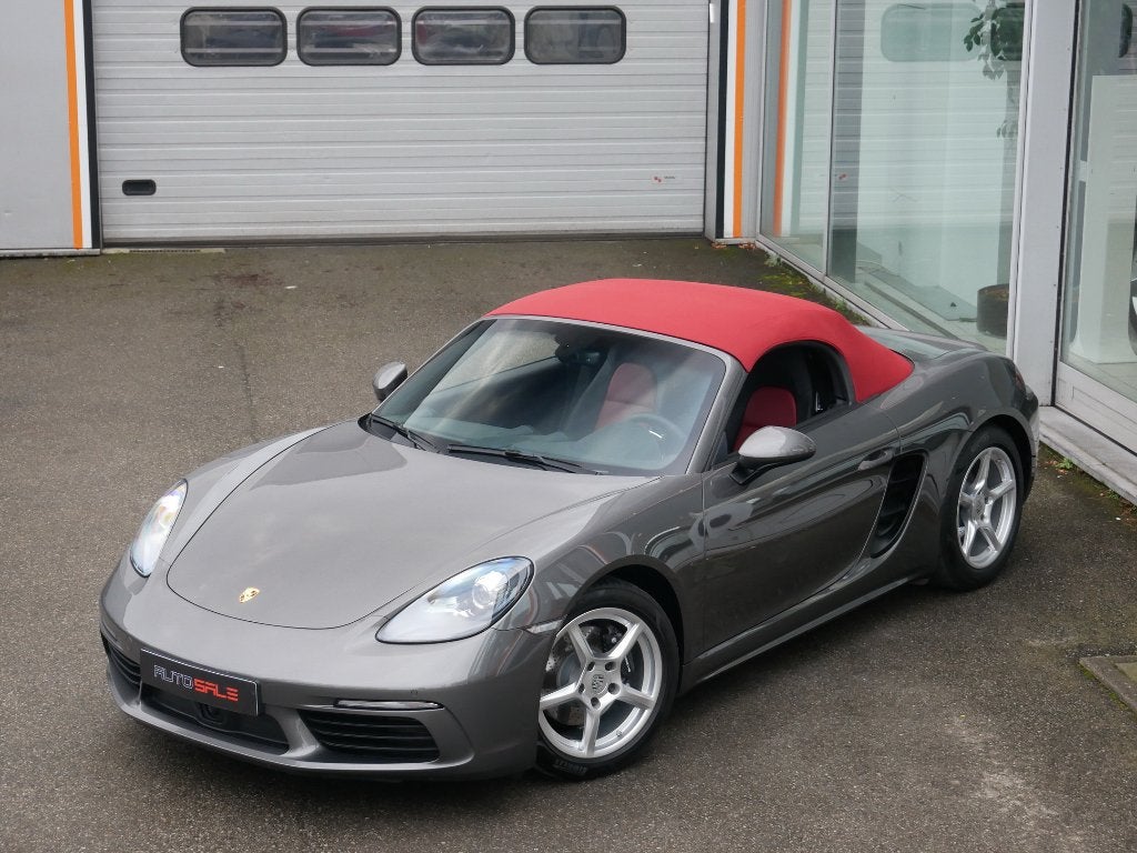 PORSCHE BOXSTER 718 PDK 11.000km, Cuir, Argent ou Gris, Achat, Euro 6
