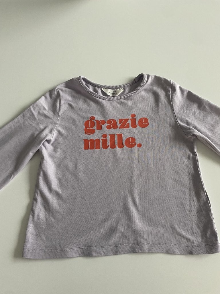 Manches longues violettes taille 128 de H&M, Enfants & Bébés, Vêtements enfant | Taille 128, Enlèvement ou Envoi, Chemise ou À manches longues
