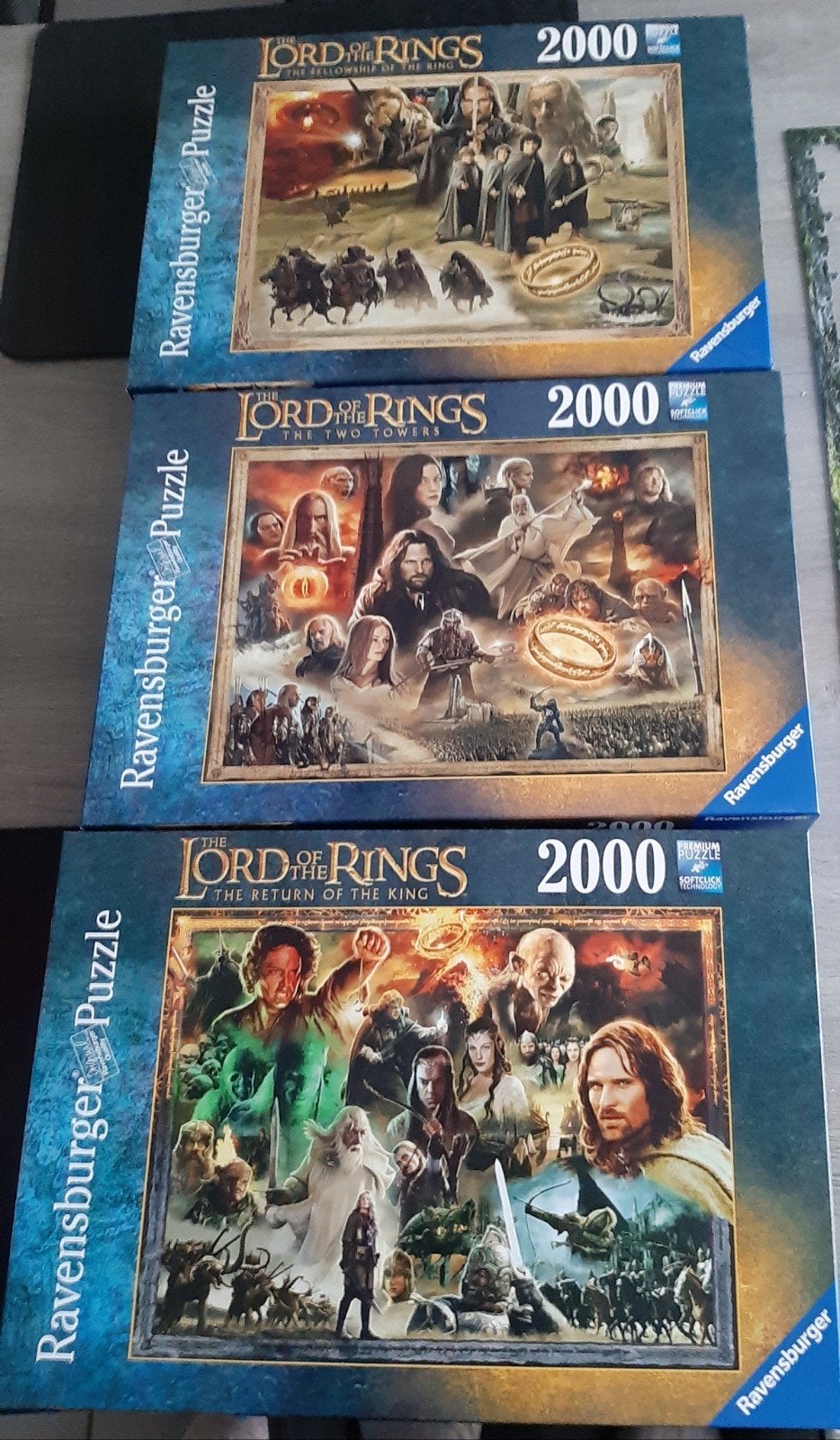 Lord of the Rings, Ophalen