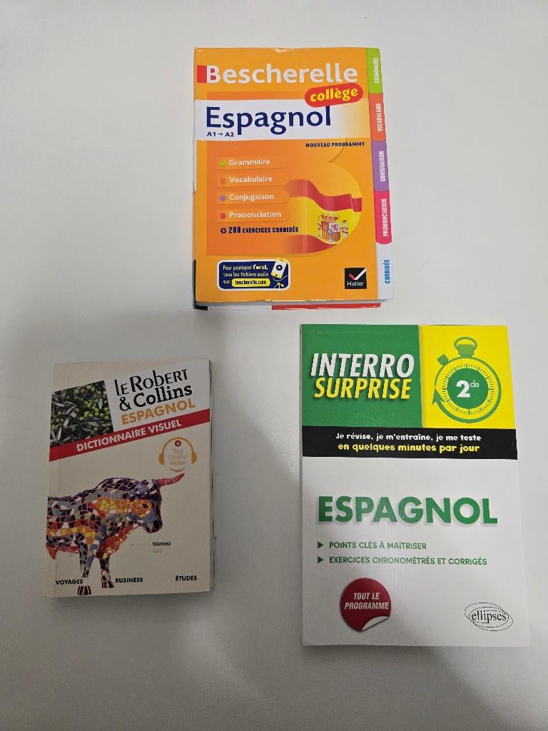 Livres apprentissage langue espagnole, Boeken, Taal | Spaans, Ophalen of Verzenden, Zo goed als nieuw