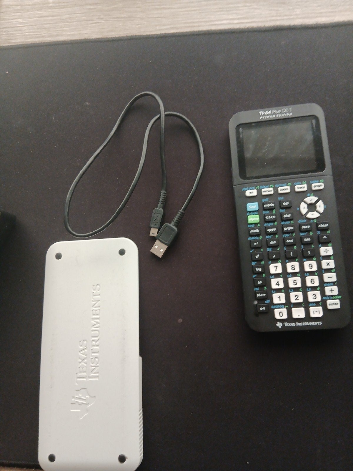 TI-84 Plus CE-T python edition, Ophalen of Verzenden, Grafische rekenmachine, Zo goed als nieuw