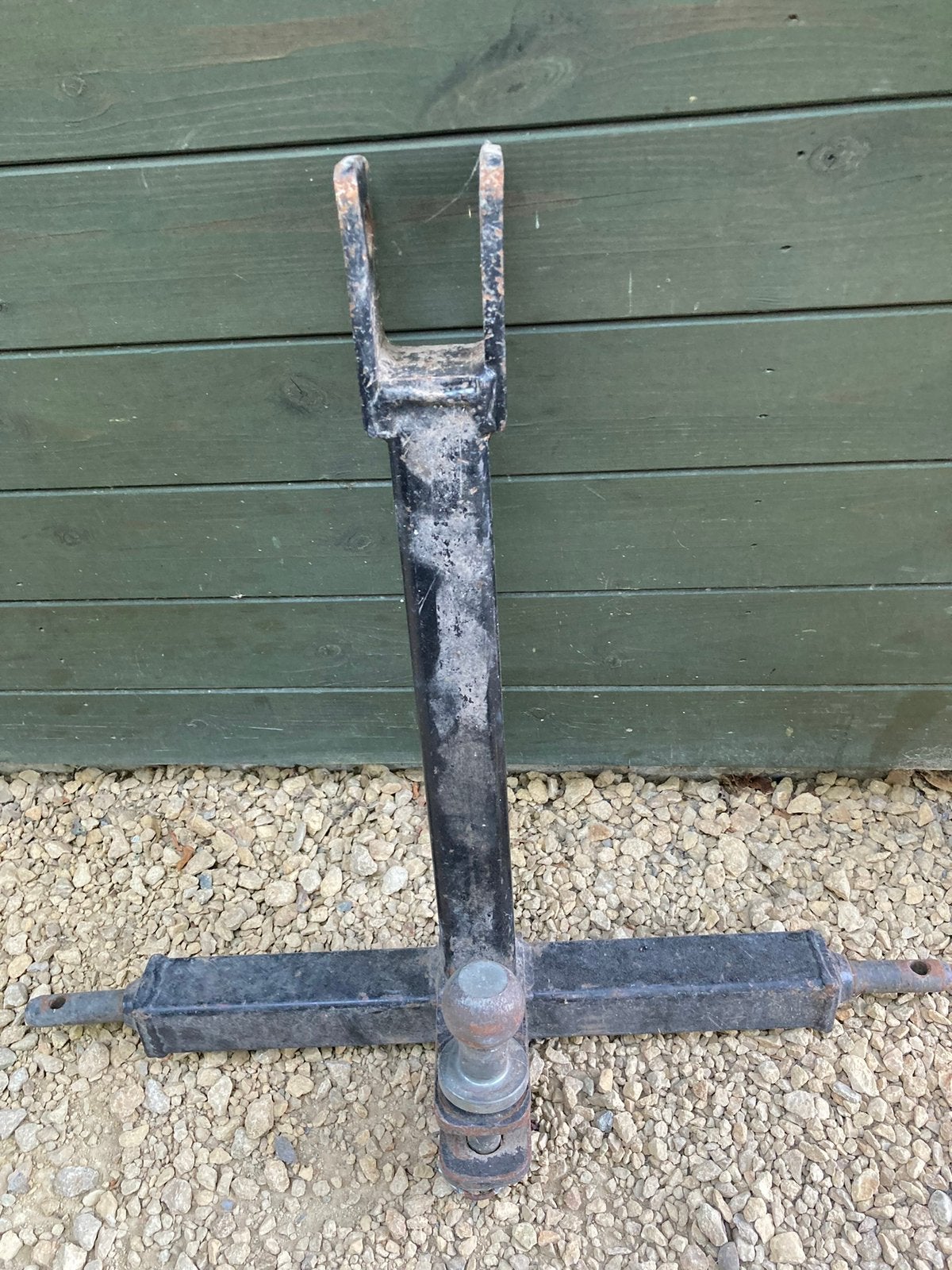 Trekhaak voor mini tractor, Ophalen