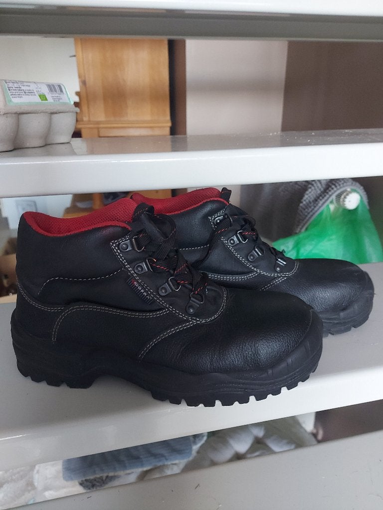 Veiligheidsschoenen dames maat 38, Kleding | Dames, Ophalen, Zwart, Zo goed als nieuw, Werkschoenen