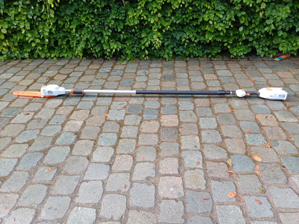 Stihl HTA 86 Hoogsnoeier op accu, Jardin & Terrasse, Enlèvement