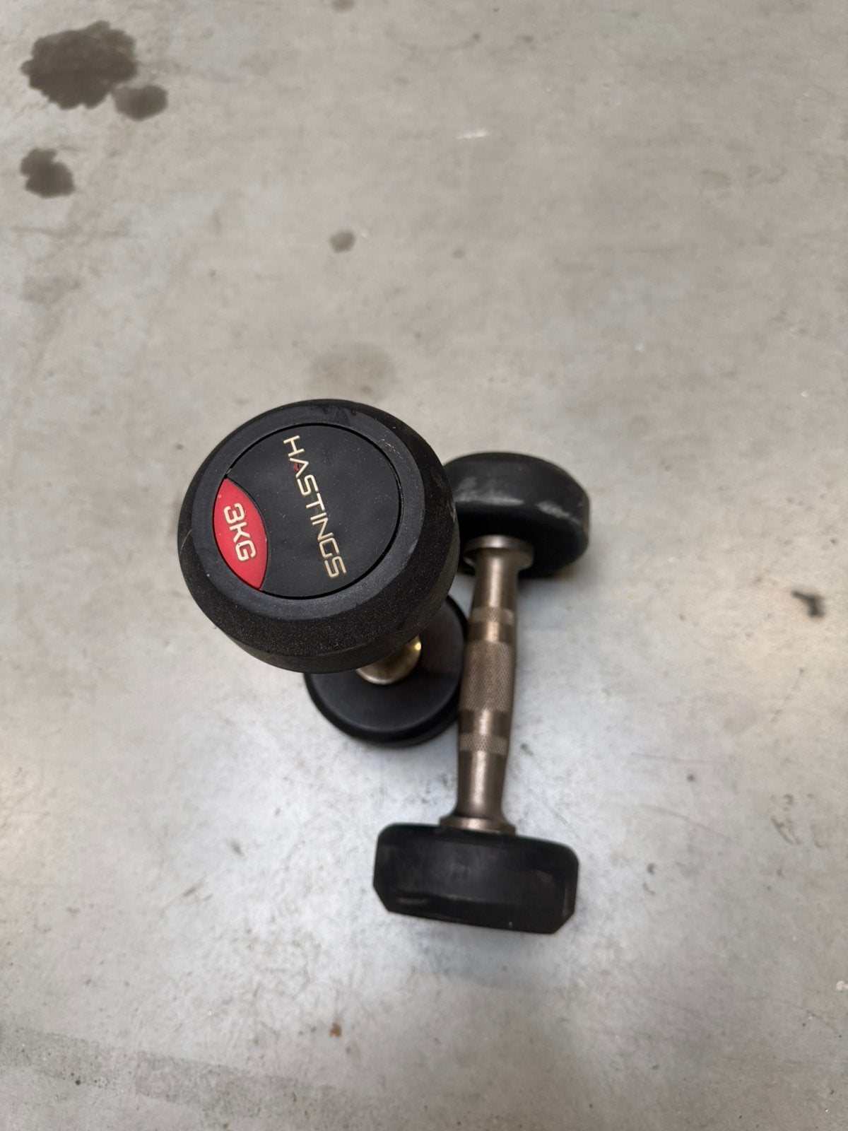 Halters - dumbells 3 kg, Enlèvement, Comme neuf