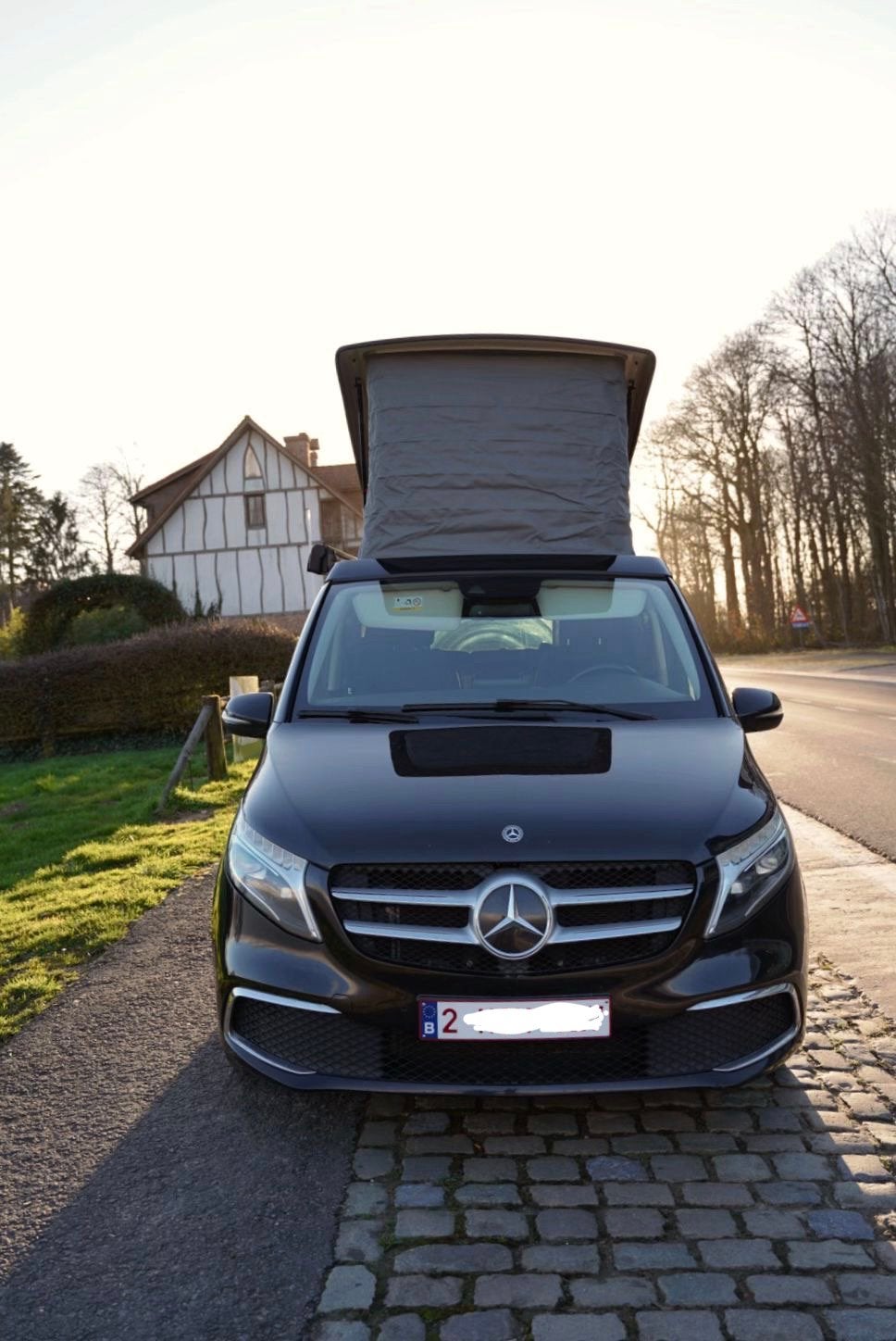 Mercedes Marco Polo - 9G-tronic - full options, Autos, Mercedes-Benz, Autres modèles, Achat, Euro 6, Noir
