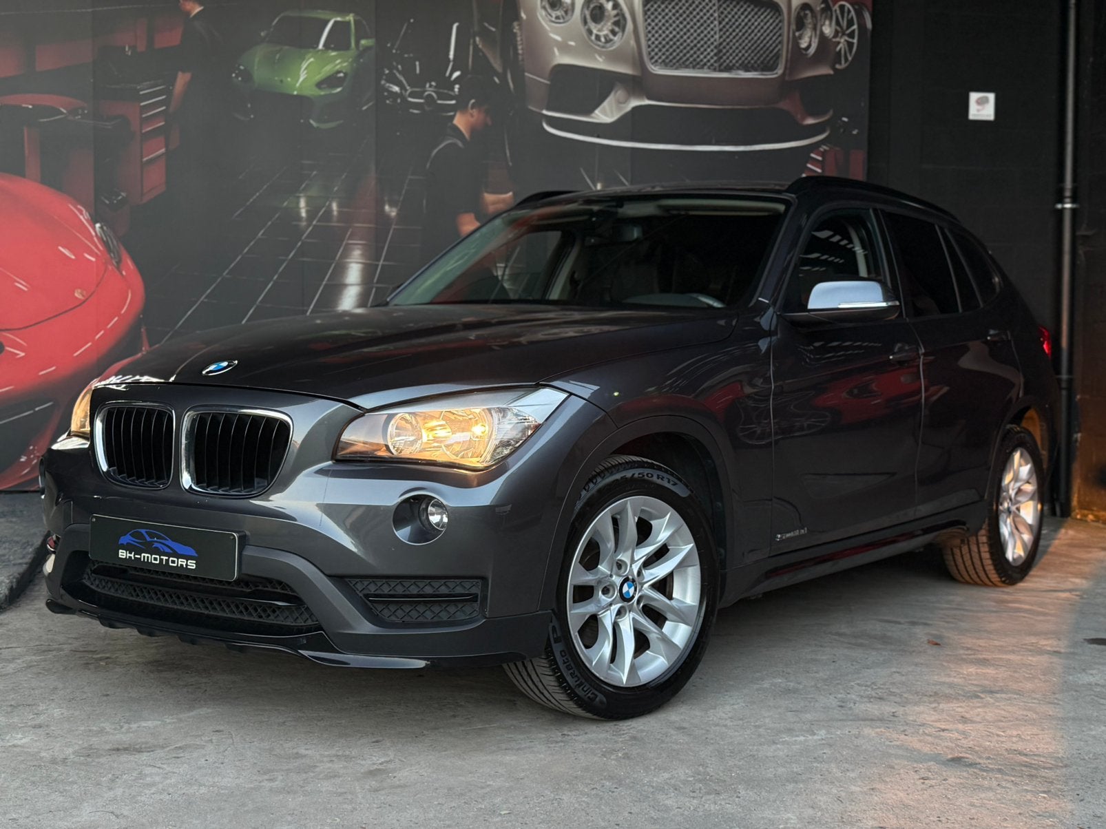 Bmw X1 18dSdrive SportLine Automaat, Auto's, Euro 5, 1995 cc, Zwart, 4 cilinders