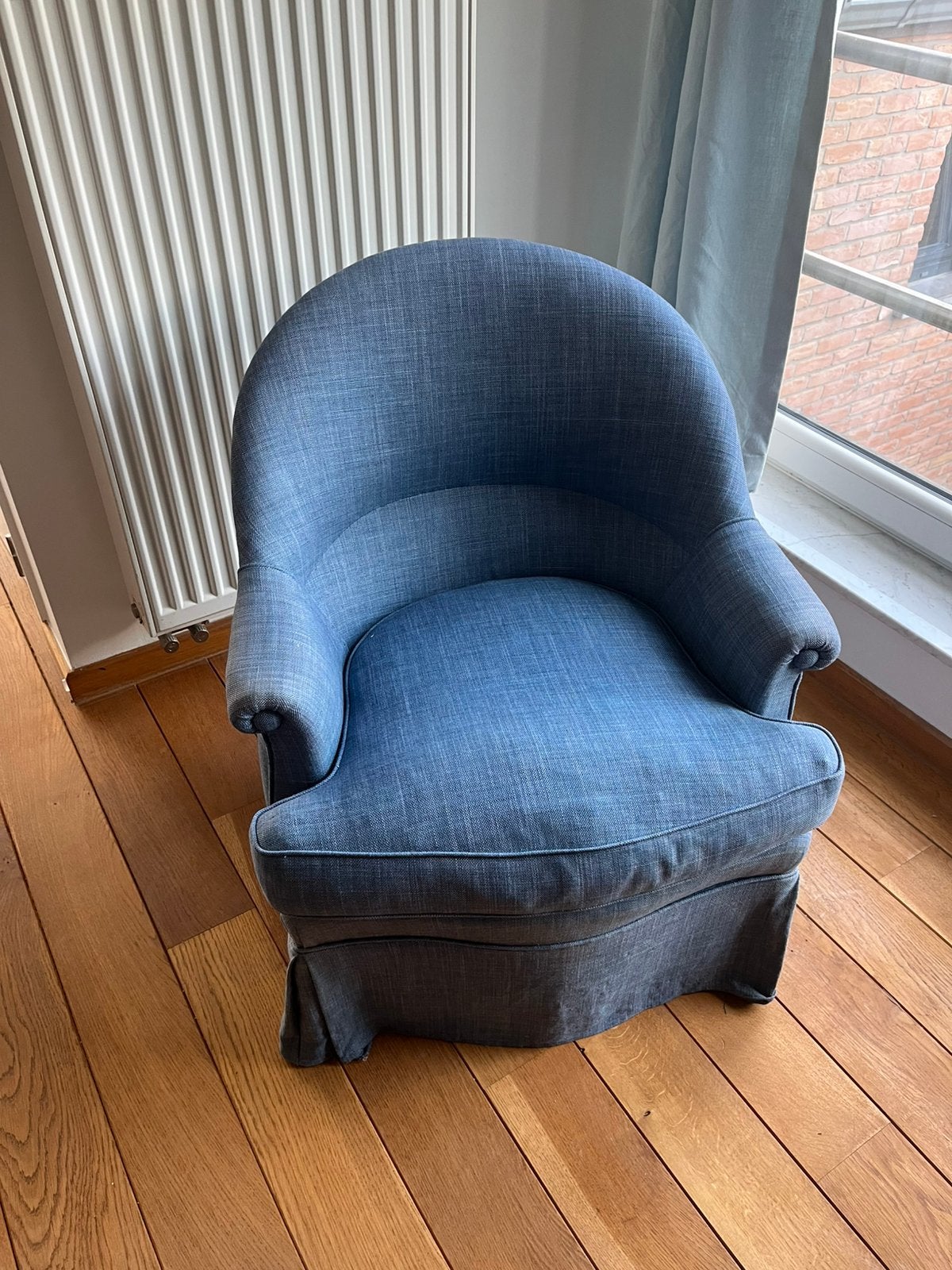 Fauteuil style crapaud, Enlèvement, Comme neuf