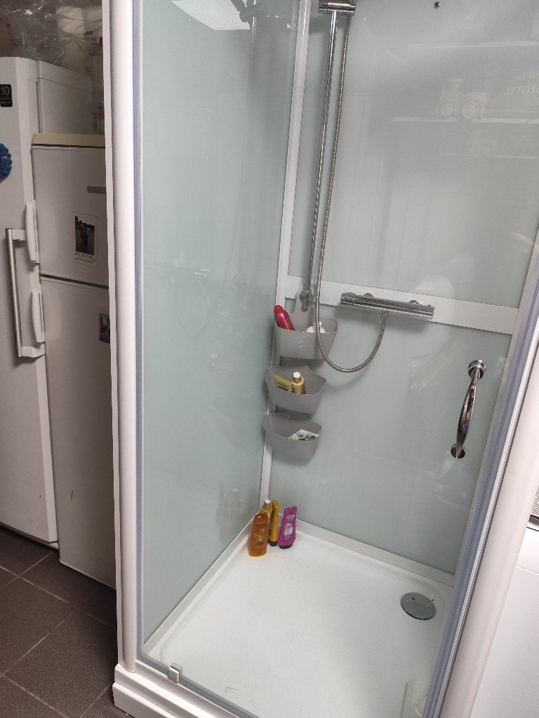Cabine de douche, Maison & Meubles, Enlèvement, Comme neuf, Avec douche