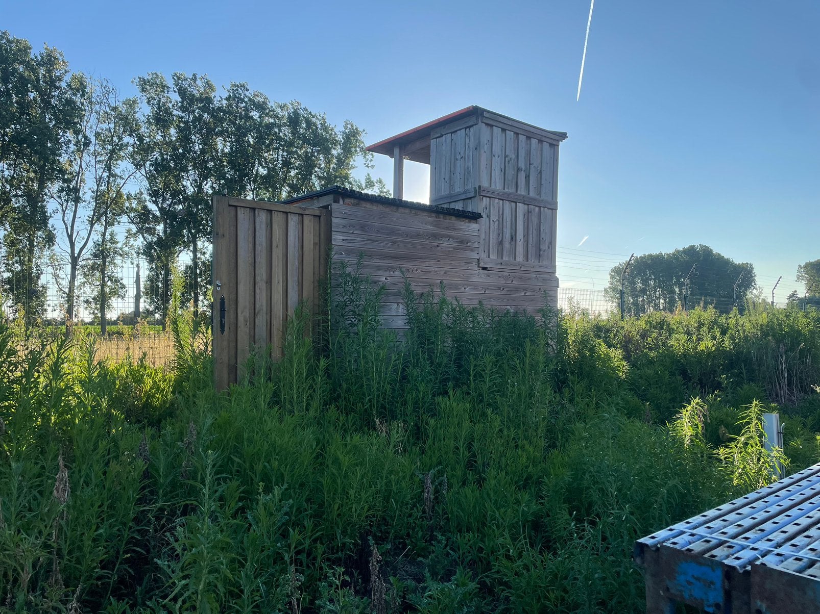 Speeltoren + aanbouw, Enlèvement