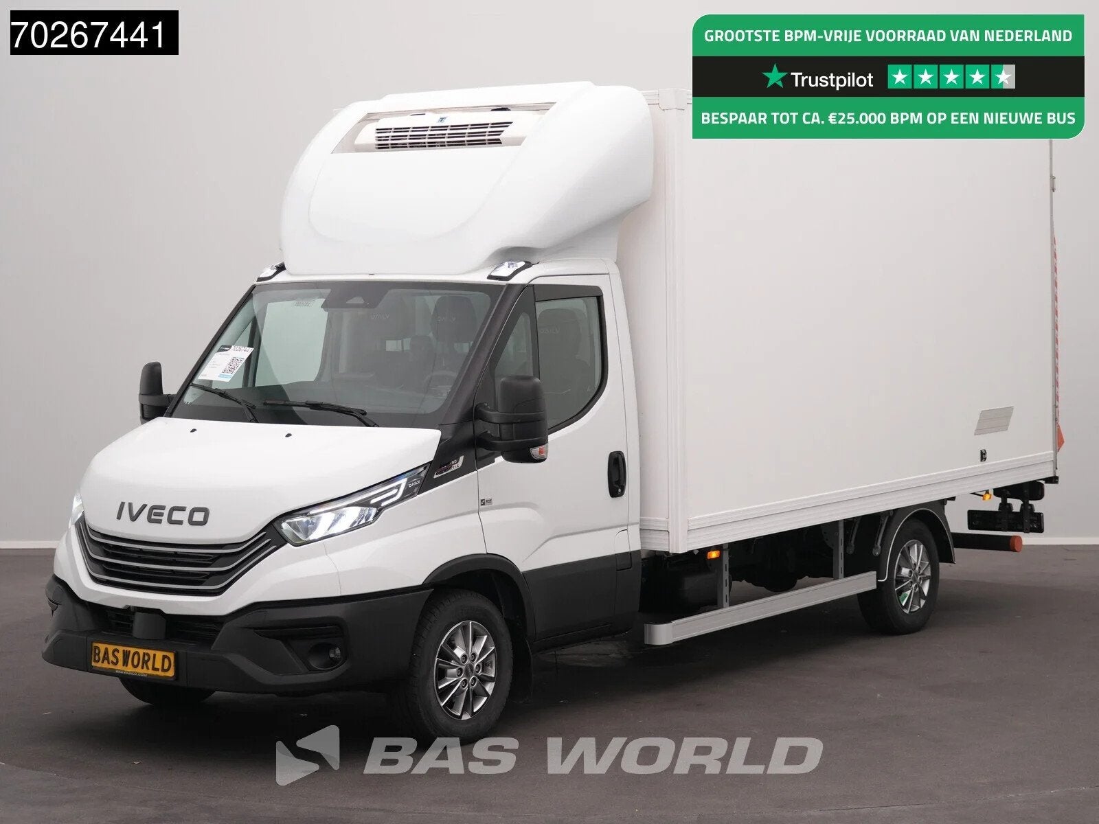 Iveco Daily 35S18 BPM VRIJ! 3.0L Laadklep Koelwagen Vriezer, Autos, Neuf, 3097 kg, Achat, Euro 6