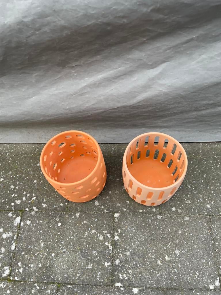 Terra cotta potten, Tuin en Terras, Ophalen, Rond, Nieuw, Tuin