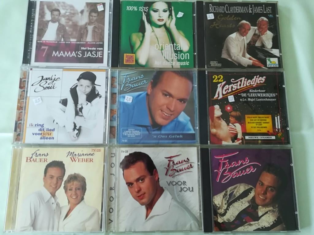 Diverse cd's 2,50 euro, Enlèvement ou Envoi