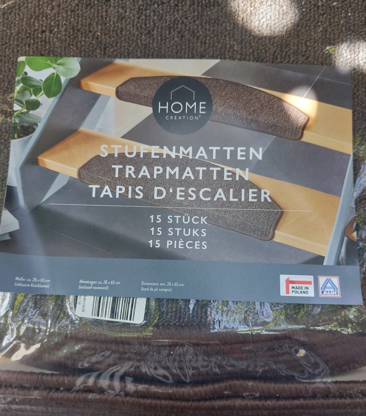 Trapmatten, Ophalen