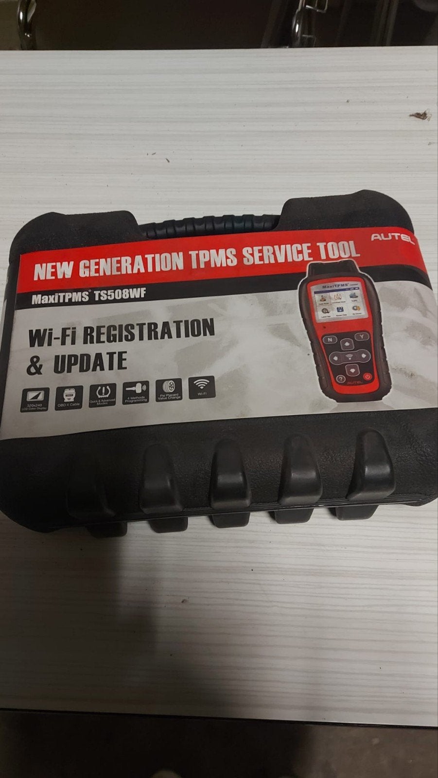 Valise diagnostic TPMS AUTEL MaxiTPMS TS508WF – Wi-FiValise, Enlèvement, Neuf