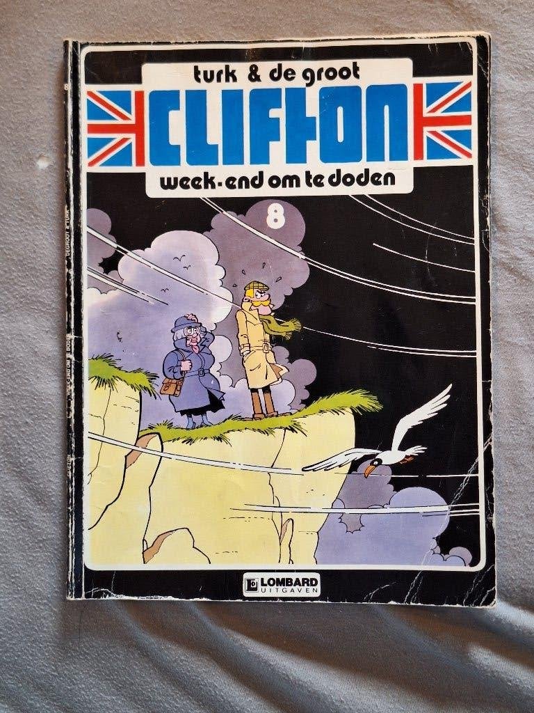 Clifton 8: week-end om te doden, Boeken, Stripverhalen, Eén stripboek, Ophalen of Verzenden, Gelezen