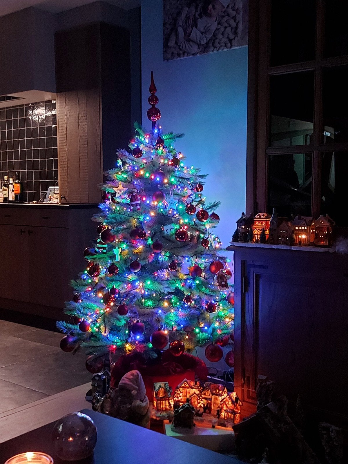 kerstboom, Ophalen