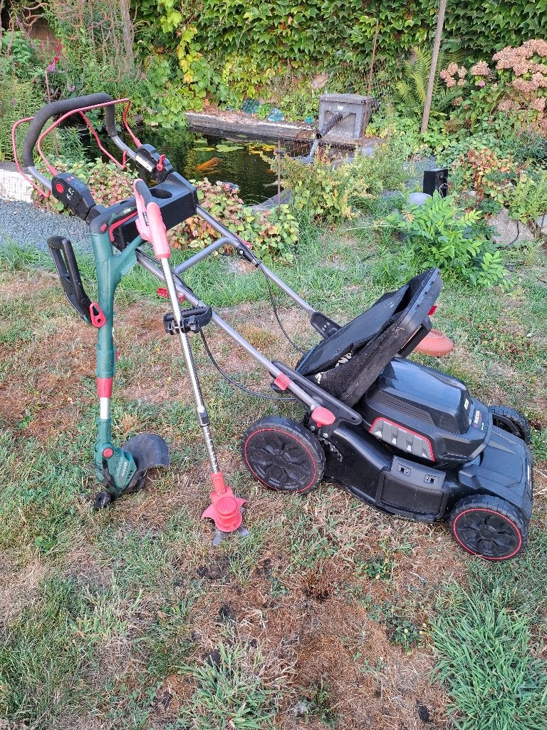 grasmaaier, Tuin en Terras, Ophalen, Cirkelmaaier, Elektrische starter, Accu-grasmaaier