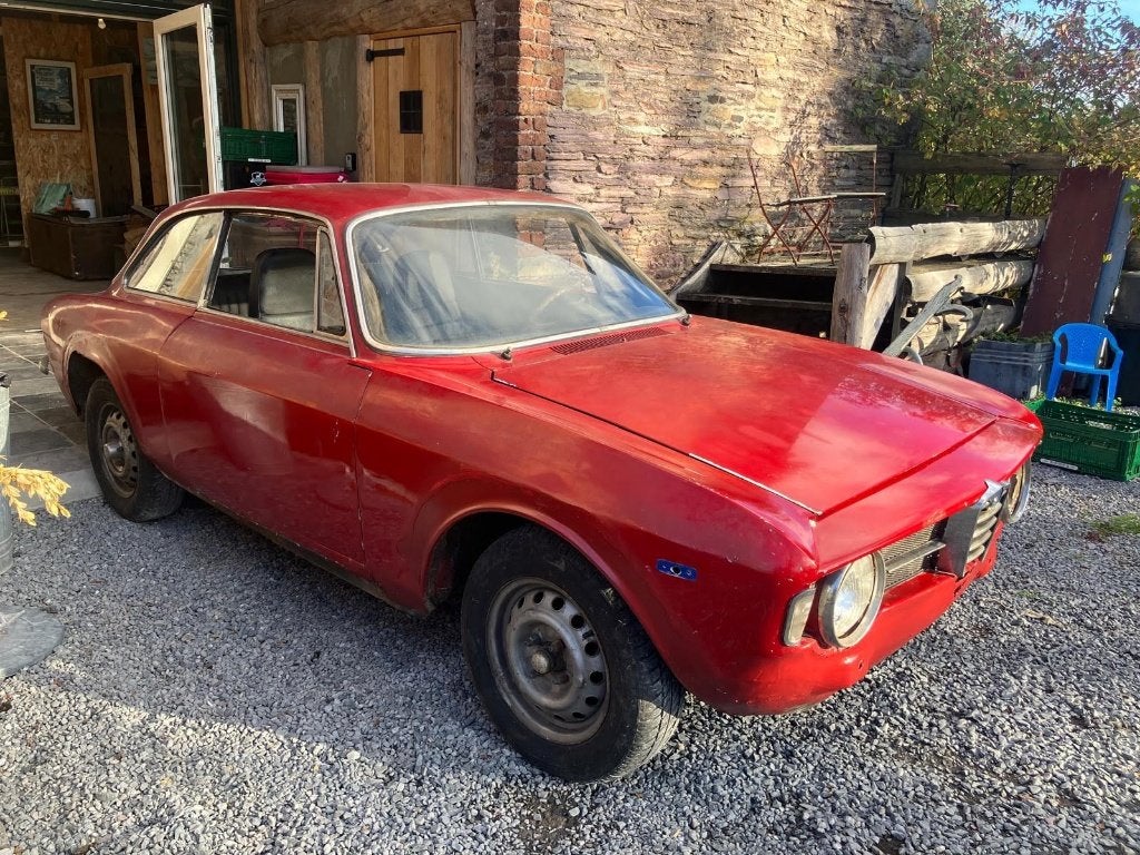 Alfa Romeo GT Junior 1300 brievenbus, Auto's, Achterwielaandrijving, Zwart, Handgeschakeld, Particulier