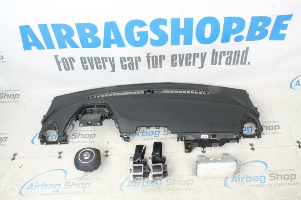 Airbag set - Dashboard zwart met stiksel MG EHS (2018 - ...), Gebruikt, Ophalen of Verzenden