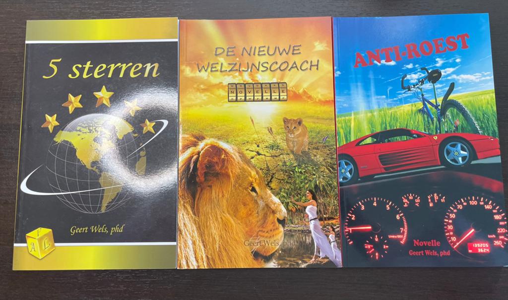 3 boekjes Geert wels, Livres, Conseil, Aide & Formation, Neuf, Enlèvement