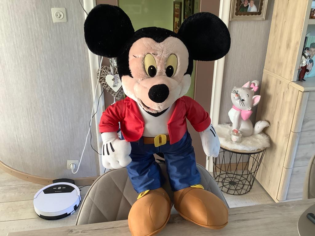 Personnage en peluche vintage Disney Mickey Mouse (64 cm), Enfants & Bébés, Souris, Disney, Lavable, Moyen (20 à 80 cm)