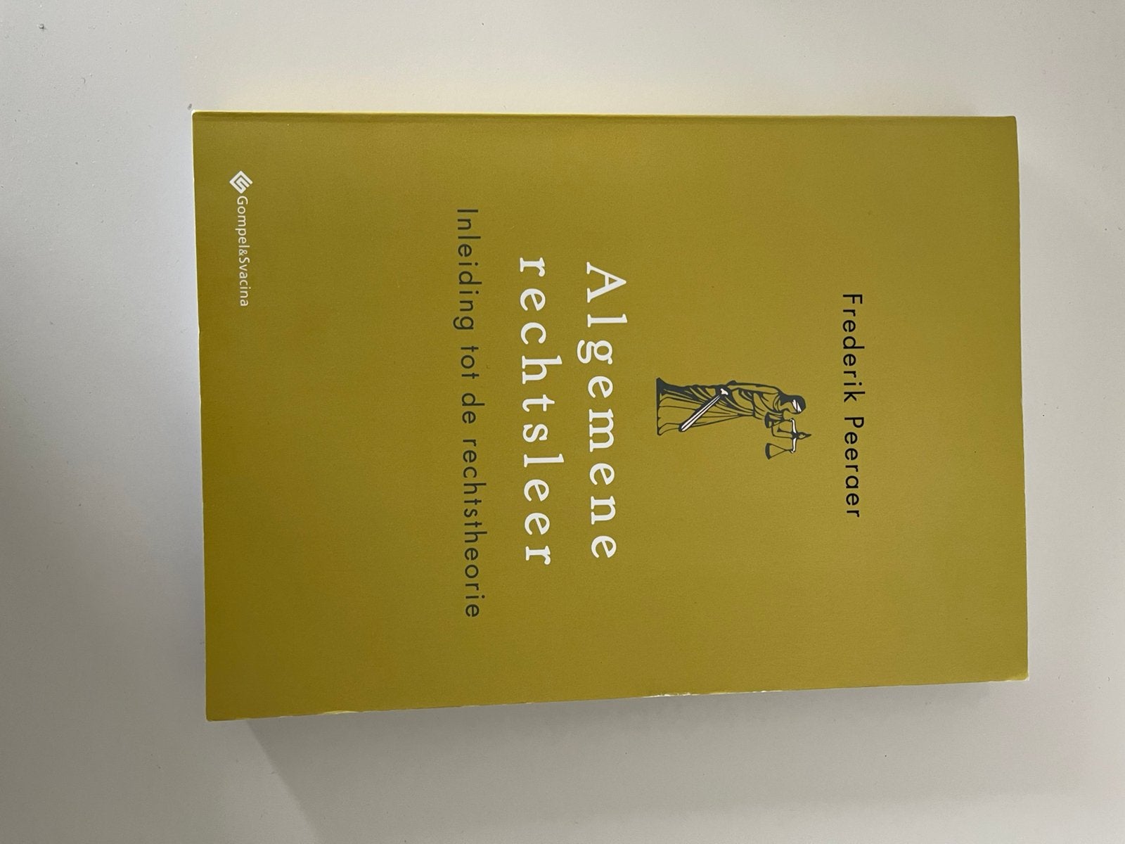 Algemene rechtsleer. Inleiding tot de rechtstheorie, Boeken, Ophalen, Frederik Peeraer