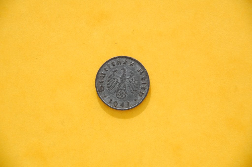 REICH allemand : 10 Pfennig 1941 G, Envoi, Allemagne, Monnaie en vrac